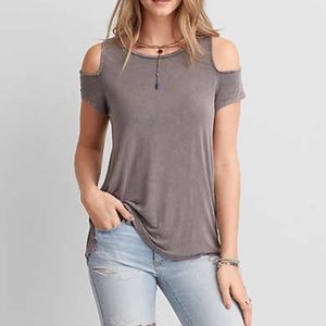 Ae cold shoulder Tshirt